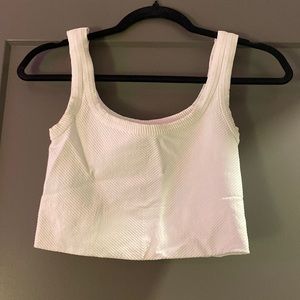 White nikibiki top